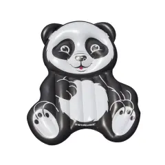 Swimline 71" Inflatable Black & White Panda Pool Float