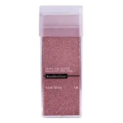 4.5oz. Extra Fine Glitter by Recollections&trade; Rose Gold
