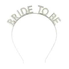 Silver Bride to Be Headband by Celebrate It&trade;
