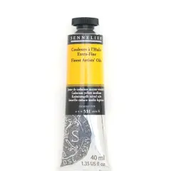 Sennelier Artists' Oil Color, 40mL 531 Cadmium Yellow Medium S6