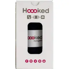 Hoooked Zpagetti Yarn Macrame Hanging Basket Kit Black