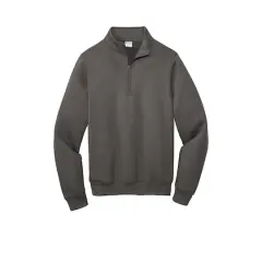 Port & Company&reg; Core Fleece 1/4 Zip Pullover Sweatshirt Charcoal