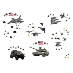 Brewster Military Wall Stickers