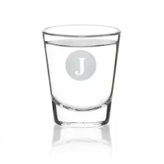 Hortense B. Hewitt Co. Monogram Shot Glass J