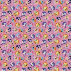 Camelot Fabrics My Little Pony Toss Cotton Precut Fabric Bundle