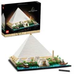 LEGO&reg; Architecture Great Pyramid of Giza 21058 Building Kit (1,476 Pieces)