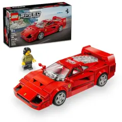 LEGO&reg; Speed Champions Ferrari F40 Supercar Vehicle Toy 76934