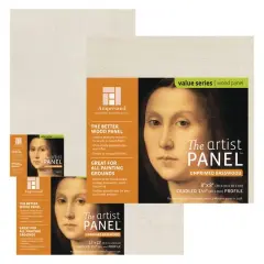 Ampersand&trade; Art Artist Panel&trade; Unprimed Basswood, Cradled 1.5" Profile