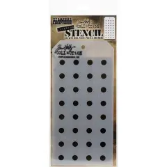 Stampers Anonymous Tim Holtz&reg; Shifter Dots Layered Stencil