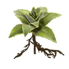 10" Succulent Artificial Plant with Roots, 3ct.