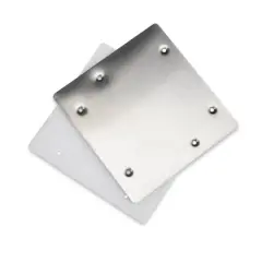 Swim Central 8.25" Stainless Steel HydroTools Swimming Pool Wall Skimmer Winterizing Plate