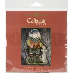 Mill Hill&reg; Celtic Santas Scotland Santa Counted Cross Stitch Kit