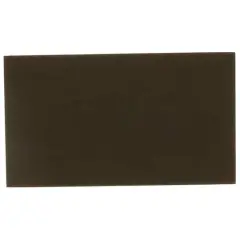 JAM Paper 2" x 3.5" Blank Flat Note Cards, 100ct. Chocolate Brown