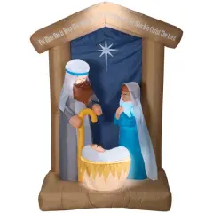 6.5ft. Airblown&reg; Inflatable Christmas Nativity Scene