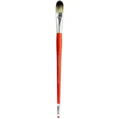 Connoisseur&reg; Synthetic Mongoose Long Handle Filbert Brush