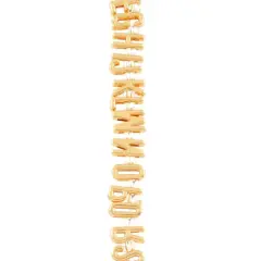 Gold Alphabet Metal Beads by Bead Landing&trade;