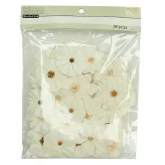 White Paper Flower Embellishments By Recollections&trade;