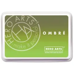 Hero Arts&reg; Ombre Ink Pad Lime to Forever Green