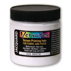 Jacquard Versatex Screen Printing Ink, 4oz. 329 White