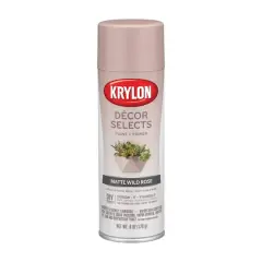 Krylon&reg; D&eacute;cor Selects Matte Paint & Primer Wild Rose