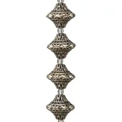 Silver Metal Cap-shaped Beads, 18mm by Bead Landing&trade;