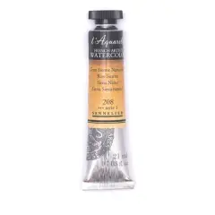 Sennelier French Artists' Watercolor, 21mL 208 Raw Sienna S1