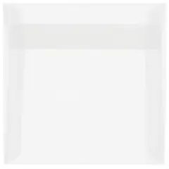 JAM Paper 6.5" x 6.5" Clear Translucent Vellum Envelopes, 25ct.