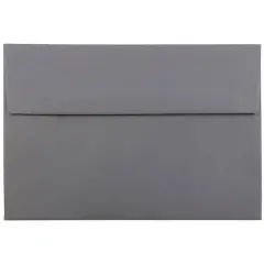 JAM Paper A8 Passport Invitation Envelopes, 50ct. Dark Gray