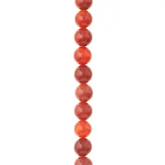 Dyed Fire Agate Round Beads, 8mm by Bead Landing&trade;