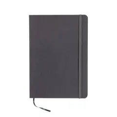Fabrian&reg; EcoQua Plus A5 Lined Stitch-Bound Notebook Gray