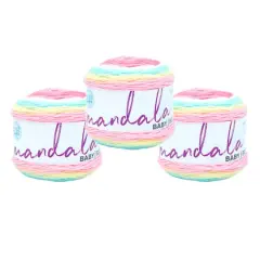 3 Pack Lion Brand&reg; Mandala Baby&reg; Yarn Narnia