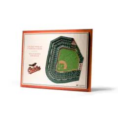 MLB Team 5-Layer StadiumView Wall Art Baltimore Orioles