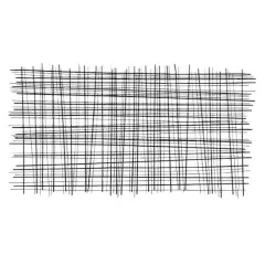 Black Contemporary Abstract Metal Wall D&eacute;cor