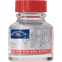 Winsor & Newton&trade; Calligraphy Ink Silver