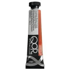 QoR&trade; Watercolor Tube, 11mL Permanent Alizarin Crimson