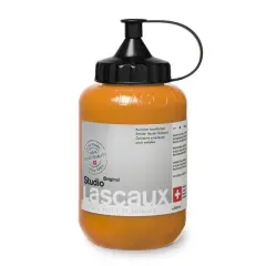 Lascaux Studio Acrylic Paint, 500mL 921 Permanent Orange
