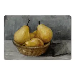 Painterly Pears Floor Mat