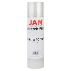 JAM Paper 18" x 1,000ft. Stretch Film Clear