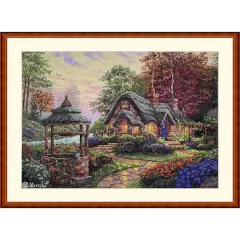 Merejka Make a Wish Cottage Counted Cross Stitch Kit