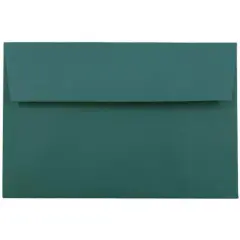 JAM Paper 6" x 9" Premium Invitation Envelopes, 50ct. Teal Green