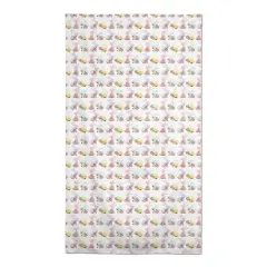 Pastel Floral Rabbits 58" x 102" Tablecloth