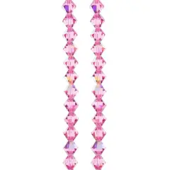 Preciosa Glass Crystal Bicone Beads, 6mm by Bead Landing&trade; Assorted