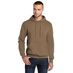 Port & Company&reg; Neutrals Core Fleece Pullover Hooded Sweatshirt Woodland Brown