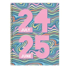 TF Publishing 2024 - 2025 Groovy Large Spiral Planner