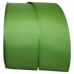 JAM Paper 2.25" Grosgrain Texture Ribbon Leaf Green