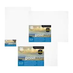 Ampersand&trade; Gessobord&trade; Museum Series Cradled 1.5" Profile Panel