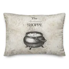 Apothecary Shoppe 1 14" x 20" Throw Pillow