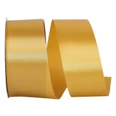 JAM Paper 1.875" x 50yd. Single Face Satin Allure Ribbon Golden Ale