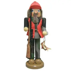 Santa's Workshop 15" Deer Hunter Nutcracker