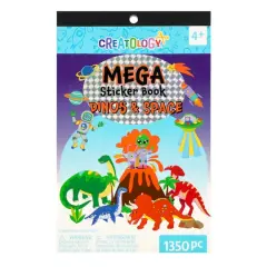 Dinos & Space Mega Sticker Book by Creatology&trade;